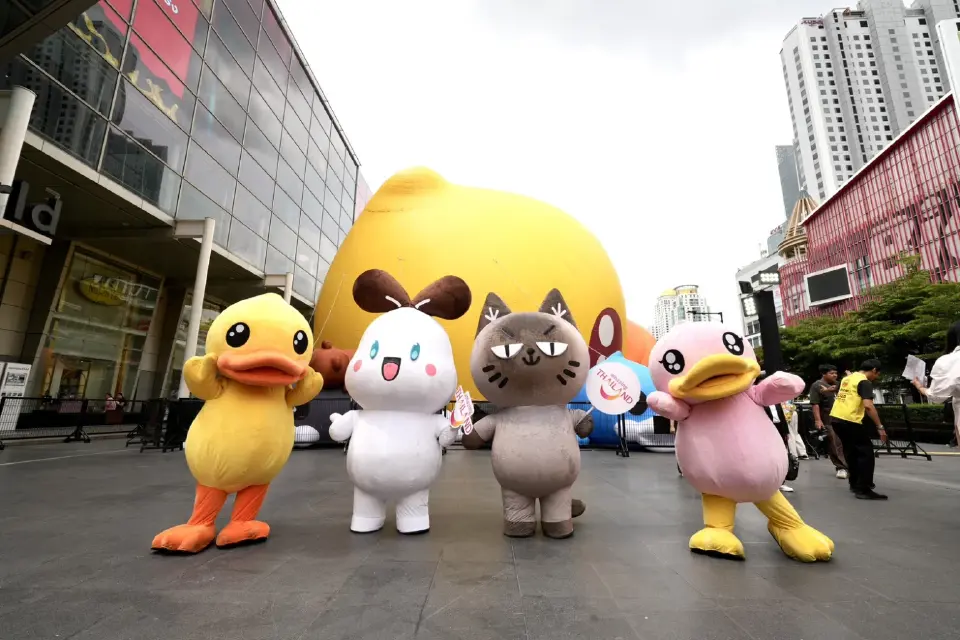 ททท. แท็กทีม เป็ดเหลือง B.Duck เปิดไฮไลท์ความสนุก @เซ็นทรัลเวิลด์ 24 ส.ค.-20 ก.ย.นี้