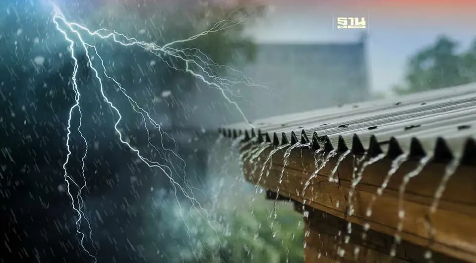 พื้นที่ได้รับผลกระทบจาก ฝนตกหนัก-ฝนตกหนักถึงหนักมาก