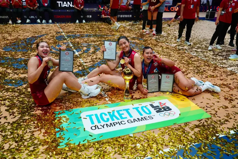 เช็กอันดับโลกวอลเลย์บอลหญิงไทย หลังผงาดแชมป์เอเชีย 2026 พร้อมตั๋วโอลิมปิก