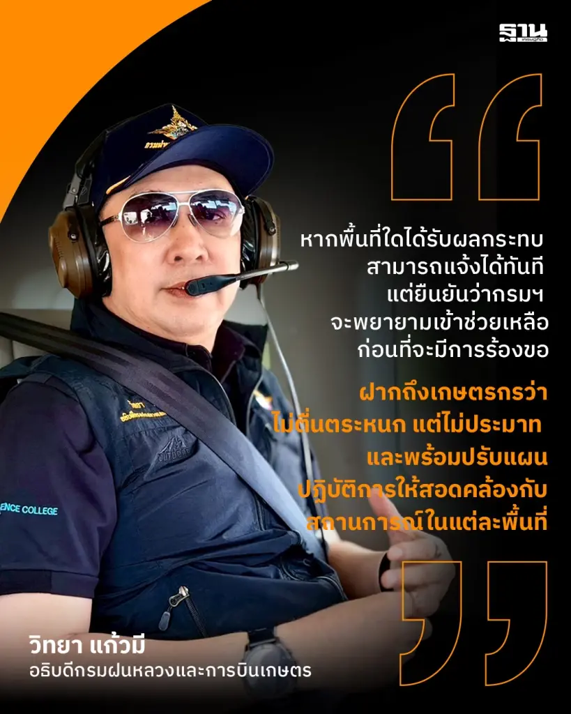 ‘ฝนหลวง’ เปิดแผนสู้ซูเปอร์เอลนีโญ เร่งเติมน้ำเขื่อน ช่วยเกษตรก่อนวิกฤต