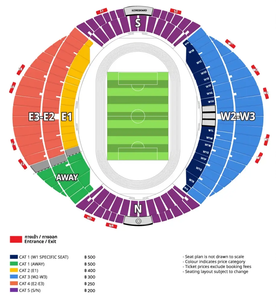 แผนผังที่นั่ง 