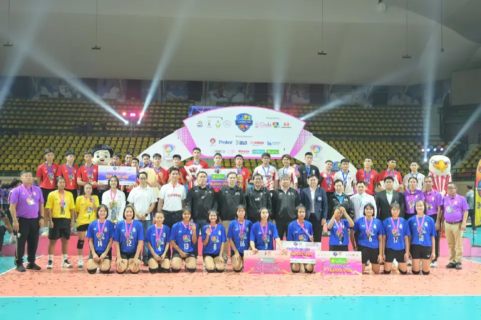 อัสสัมชัญ ซิวแชมป์ชาย-กาญจนาฯ กระบี่ ล้มแชมป์เก่า คว้าถ้วยลูกยาง 7HD 2026