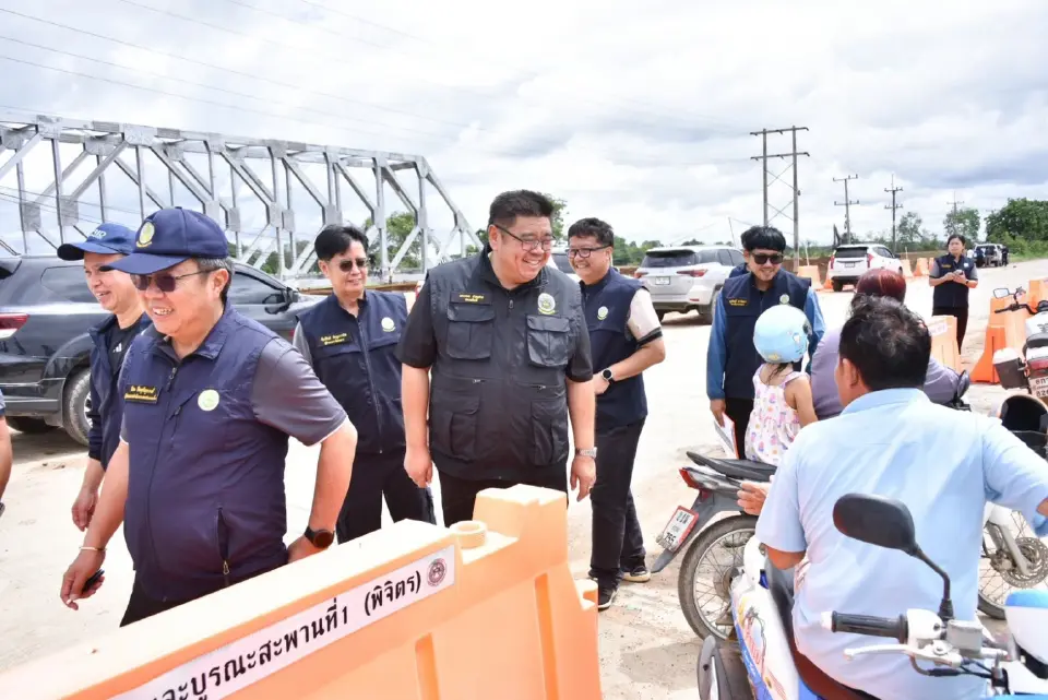 รองอธิบดี “ทรงพล” ลงสุโขทัย ติดตามน้ำยม เดินหน้าบริหารน้ำสอดรับสถานการณ์