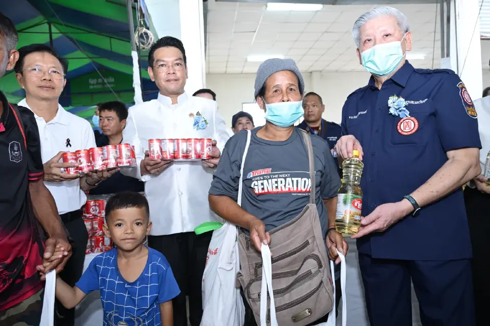 มูลนิธิป่อเต็กตึ๊งจัดประเพณีทิ้งกระจาด ประจำปี 2569 จุดแรกที่สุสานมูลนิธิฯ อ.บ้านแพ้ว จ.สมุทรสาคร 