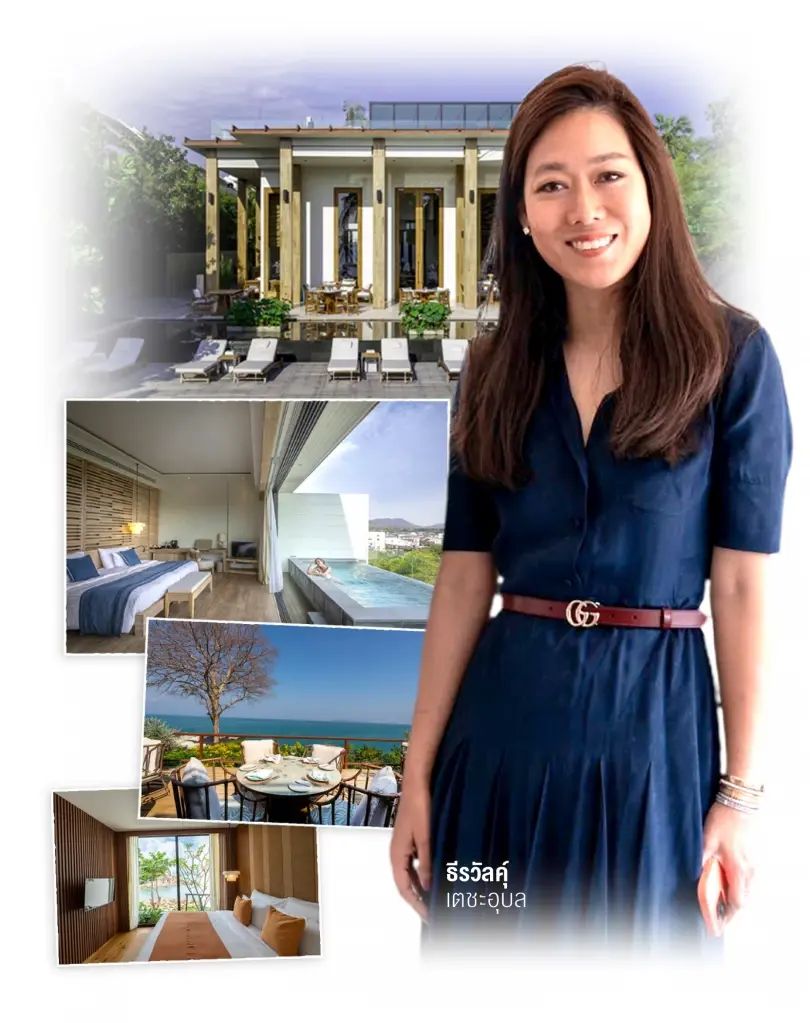 ธีรวัลคุ์ ปังศรีวงศ์ เจ้าของธุรกิจ และดำรงตำแหน่งผู้จัดการฝ่ายพัฒนาโครงการกลุ่มโรงแรมในเครือเคป แอนด์ แคนทารี โฮเทลส์