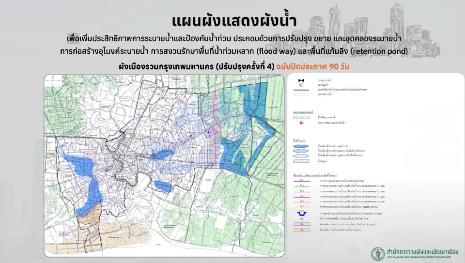 เจาะผังเมือง กทม.ฉบับใหม่ รวมผังน้ำ ลดข้อจำกัดที่ดินรับเมืองโต