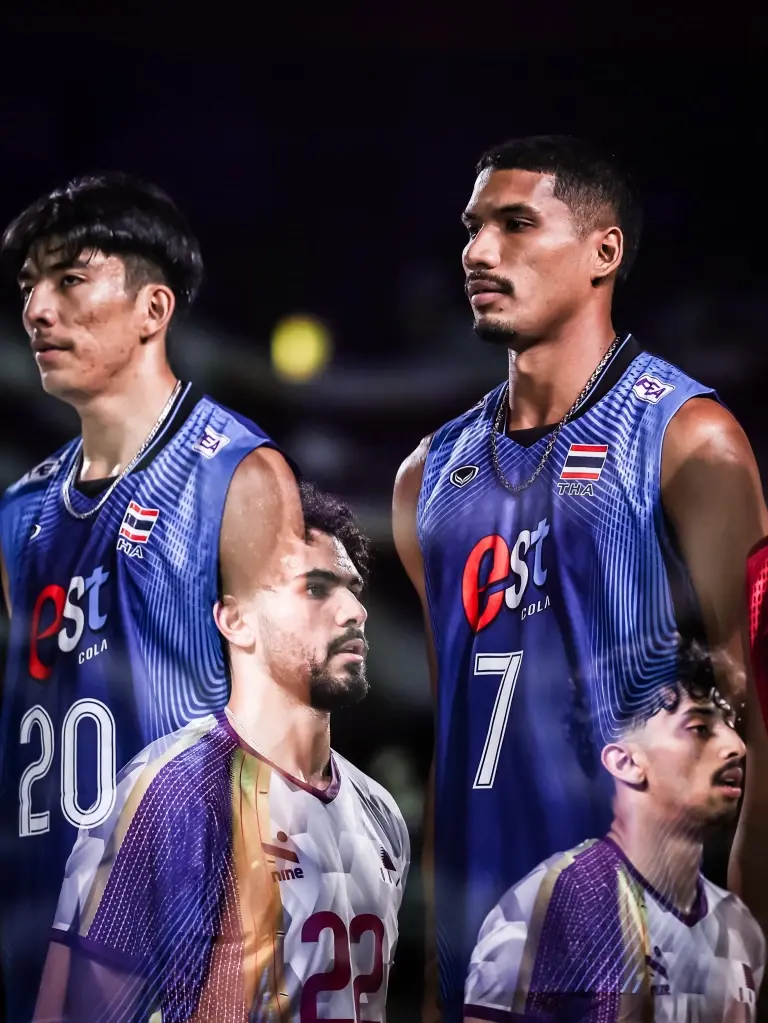 วอลเลย์บอลชายไทย อัดกาตาร์ 3 เซตรวด นำจ่าฝูงกลุ่ม C ศีก AVC 2026