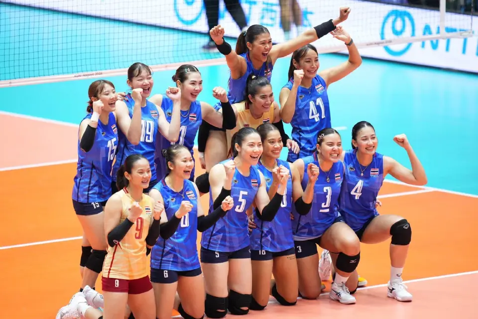 สรุปผลงานวอลเลย์บอลหญิงทีมชาติไทย ในเอเชียนเกมส์ 2026