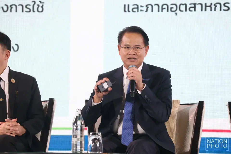 นิทัศน์ วรพนพิพัฒน์ กรรมการผู้จัดการใหญ่ บริษัท ราช กรุ๊ป จำกัด (มหาชน) ในงาน BIG ISSUE : PDP 2026 ENERGY GREEN POWER "พลิกโฉมพลังงานไทย สู่ฐานการผลิตสีเขียว" ที่ ห้อง Grand Ballroom โรงแรมเรเนซองส์ กรุงเทพ ราชประสงค์