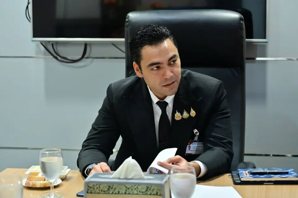 นายเจเศรษฐ์ ไทยเศรษฐ์ รัฐมนตรีช่วยว่าการกระทรวงมหาดไทย(มท.3)