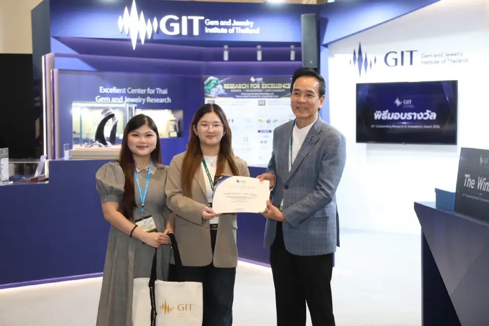 เปิดชื่อผู้ชนะ GIT Research Award 2026 รางวัลวิจัยอัญมณีเด่น บางกอกเจมส์