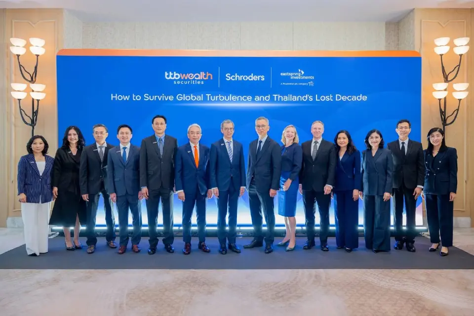 ทีทีบี และ ทีทีบี เวลธ์ จัดงาน “How to Survive Global Turbulence and Thailand's Lost Decade” 