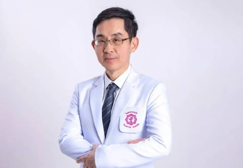 นายแพทย์จินดา โรจนเมธินทร์ ผู้อำนวยการโรงพยาบาลราชวิถี