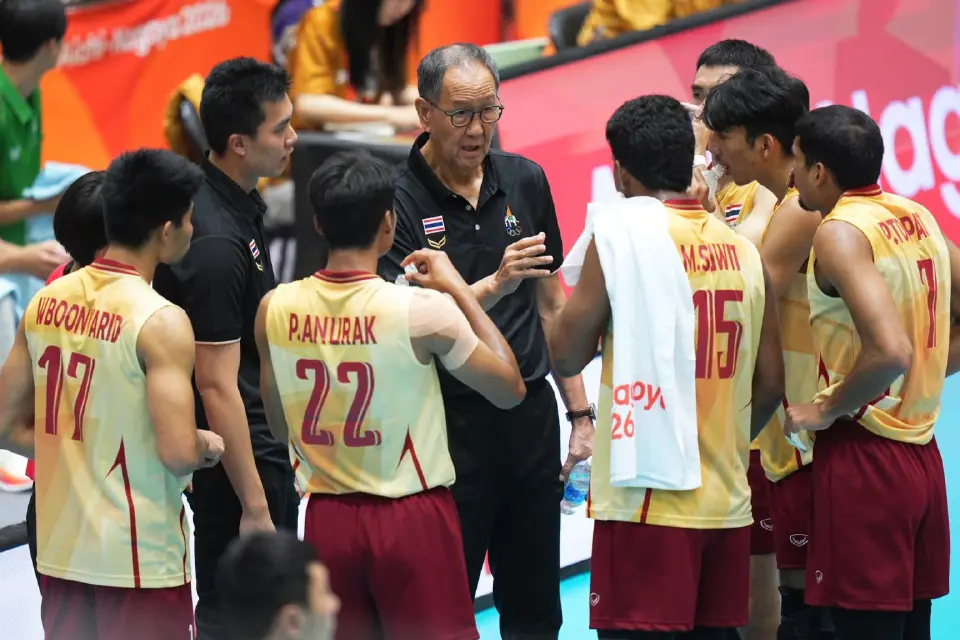 LIVE ถ่ายทอดสด ทีมชาติไทย พบ คีร์กีซสถาน ศึกวอลเลย์บอลชายเอเชียนเกมส์ 2026 รอบแบ่งกลุ่ม แนะลิงค์ดูสดช่อง PPTV HD 36 เวลา 08.00 น.