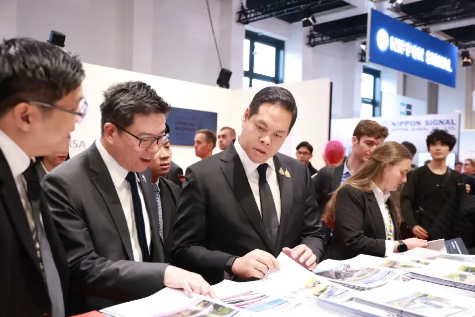 สรรเพชญ บุญญามณี รมช.คมนาคม เข้าร่วมงาน InnoTrans 2026 ณ ศูนย์นิทรรศการ Messe Berlin กรุงเบอร์ลิน เยอรมนี 