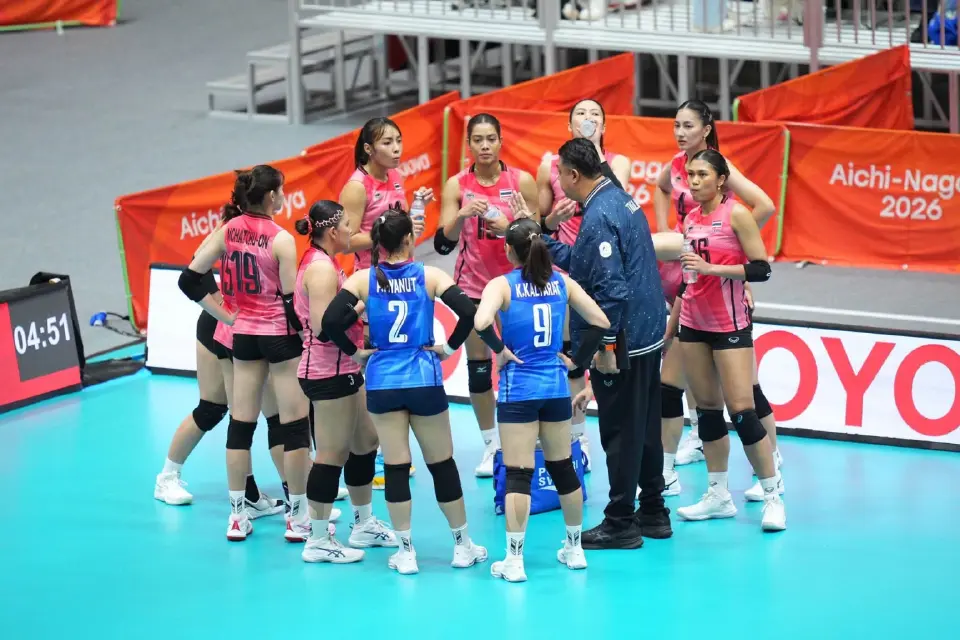 ดูสด วอลเลย์บอลหญิงทีมชาติไทย พบ เกาหลีใต้ นัดชิงทองแดง เอเชียนเกมส์ 2026