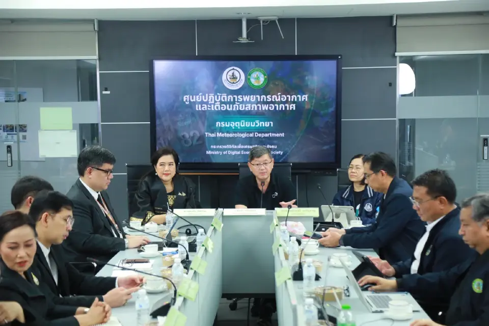 ดีอีเปิดศูนย์สื่อสารข้อมูลอากาศ ดึงกรมอุตุฯ–กรมประชาสัมพันธ์–อสมท ใช้ข้อมูลชุดเดียว