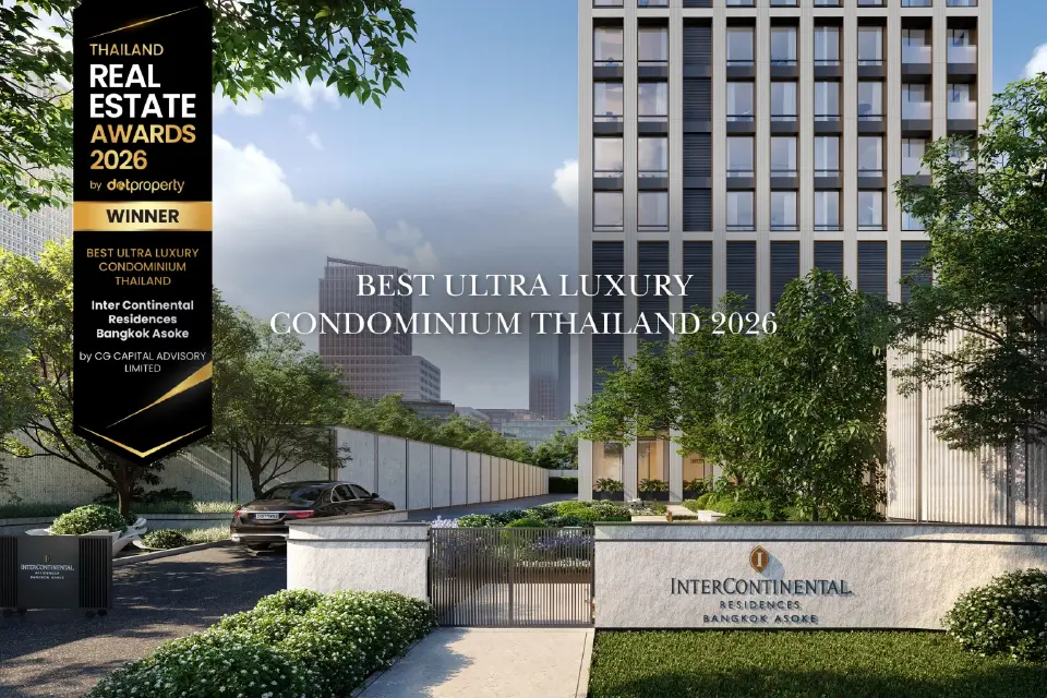 CG Capital ส่ง InterContinental Residences คว้ารางวัลคอนโด เผยยอดจองทะลุ 60%