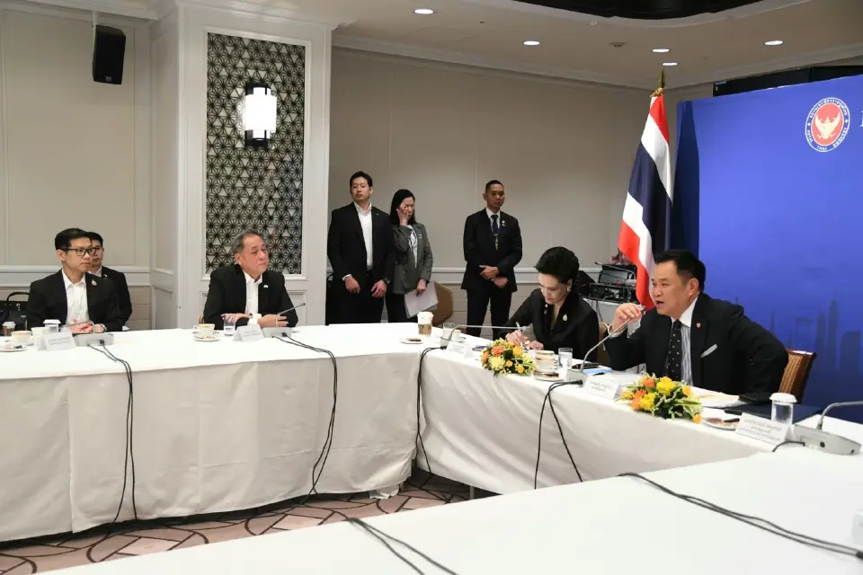 นายอนุทิน ชาญวีรกูล นายกรัฐมนตรีและรัฐมนตรีว่าการกระทรวงมหาดไทย เป็นประธานการประชุมทีมประเทศไทยในญี่ปุ่น