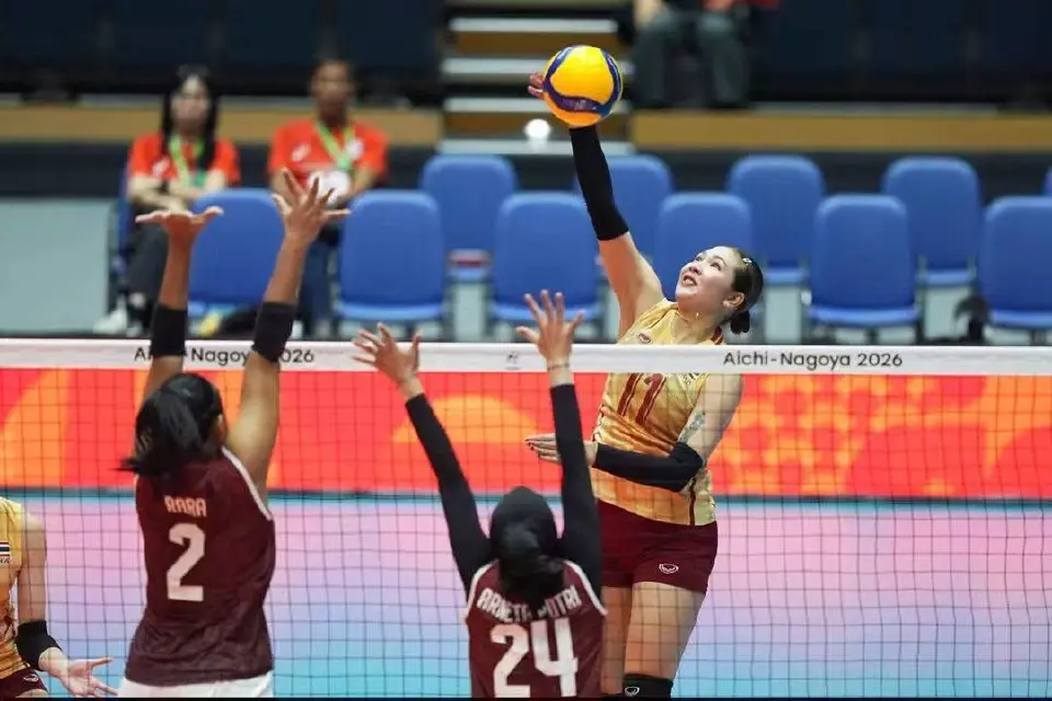 วอลเลย์บอลหญิงไทยทุบอินโดนีเซีย 3 เซตรวด ลิ่วรอบรองชนะเลิศ เอเชียนเกมส์ 2026
