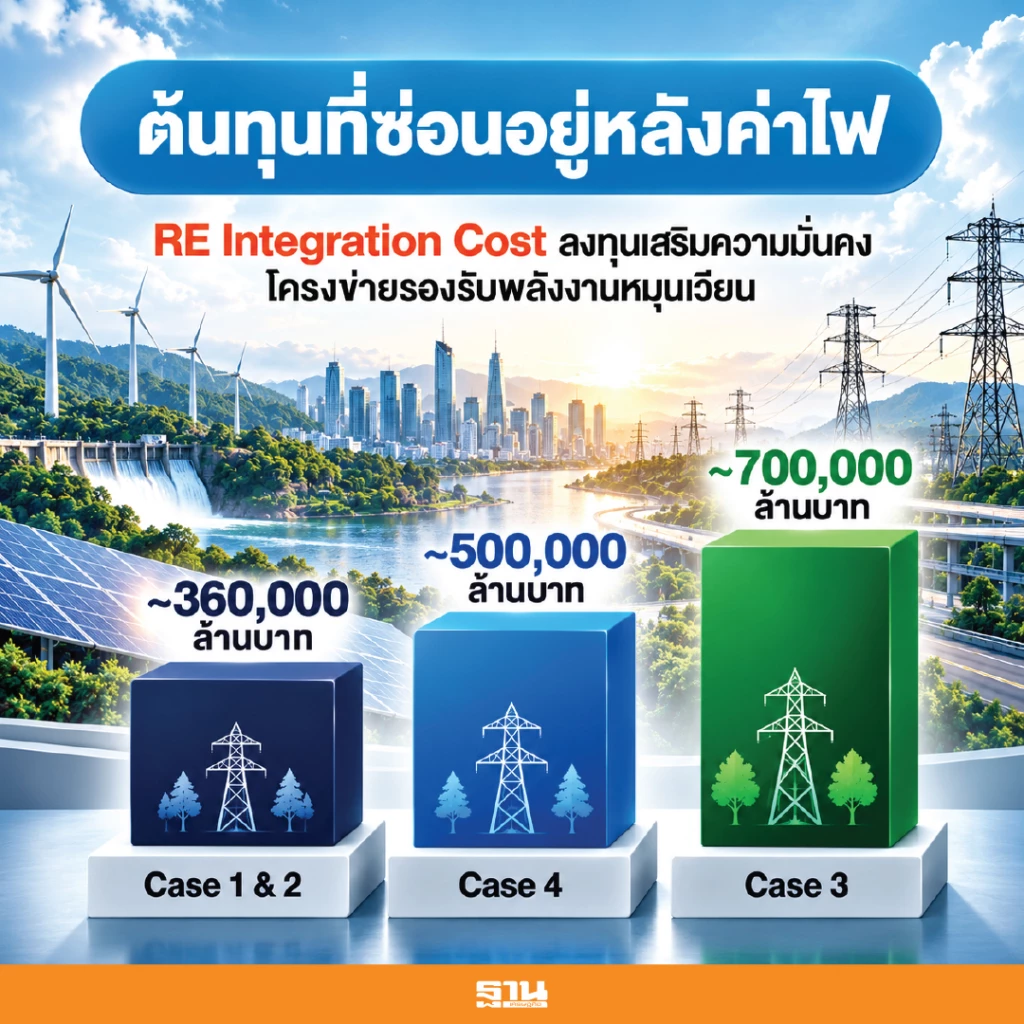 PDP 2026 อัดเพิ่ม 5 แสนล้าน รับพลังงานหมุนเวียน ไฟฟ้าสะอาด