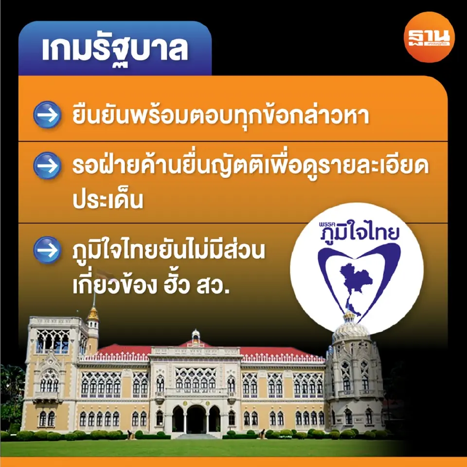 ขึงพืดซักฟอก“อนุทิน-ไชยชนก”กล่องดวงใจสีน้ำเงิน