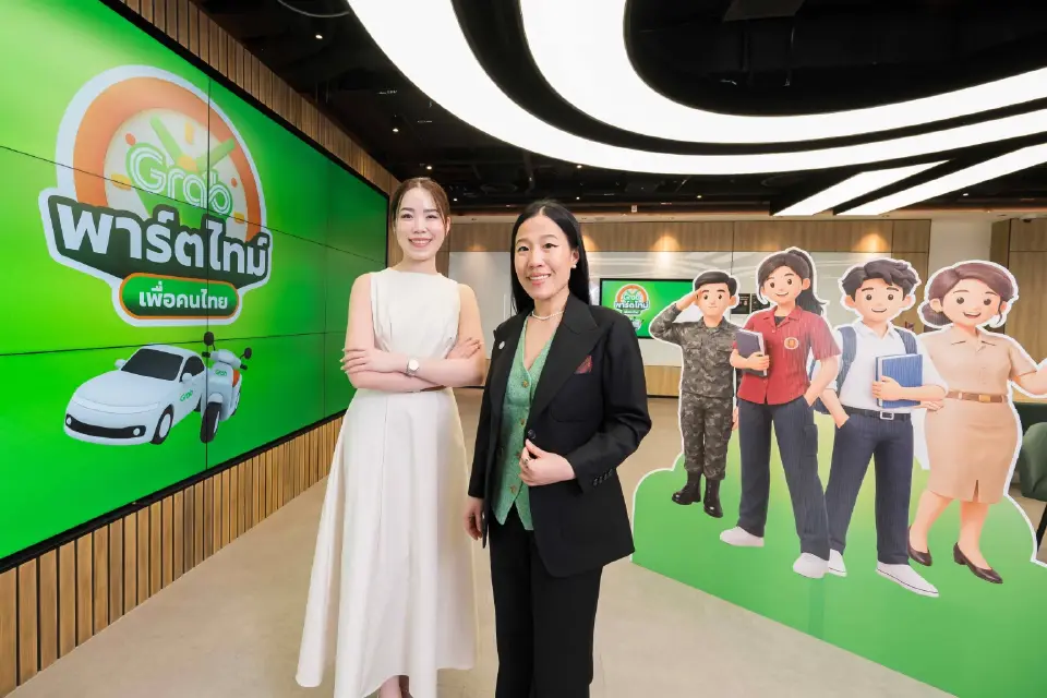 เศรษฐกิจชะลอ งานพาร์ตไทม์โต 68% Grab ชวน 'นักศึกษา-ข้าราชการ' ขับรถ-ส่งอาหาร