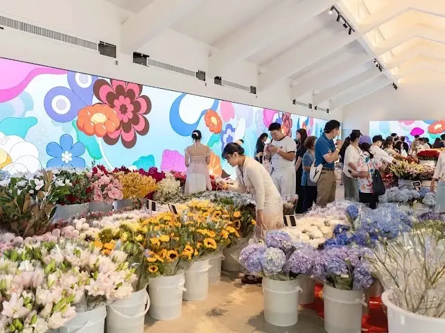 "Bangkok Flower Festival 2026" เทศกาลดอกไม้เปิดแล้ว ปากคลองตลาดสวยทั้งย่าน 10 วันเต็ม