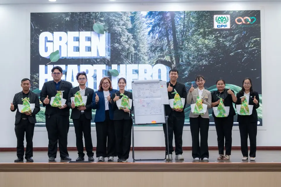 ซีพีเอฟปั้น “Green Heart Hero” เด็กหัวใจสีเขียว สู่โรงเรียนยั่งยืน