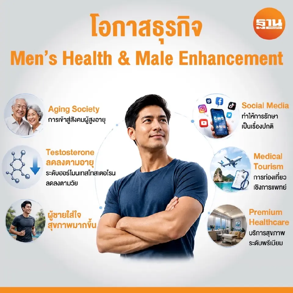 โอกาสทางธุรกิจ Men’s Health &amp; Male Enhancement