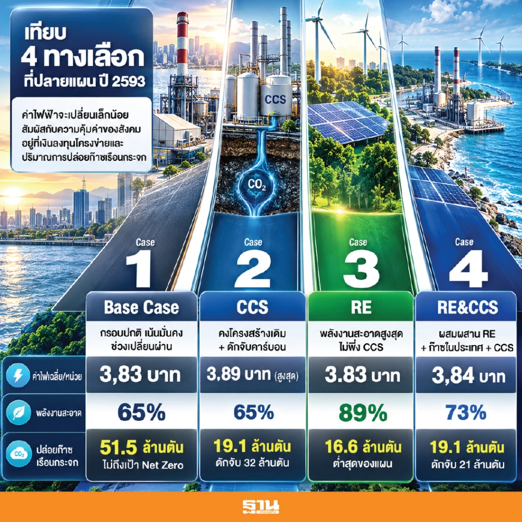 PDP 2026 อัดเพิ่ม 5 แสนล้าน รับพลังงานหมุนเวียน ไฟฟ้าสะอาด