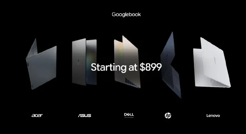 Google เปิดจอง Googlebook แล็ปท็อปเชื่อม Android เริ่ม 2.9 หมื่นบาท