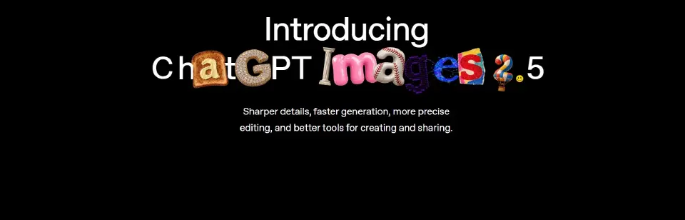 OpenAI เปิด ChatGPT Images 2.5 อัปเกรดสร้างภาพ AI เร็วขึ้น 50%