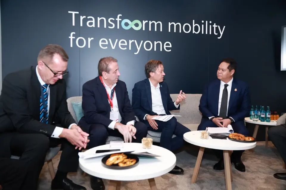 สรรเพชญ บุญญามณี รมช.คมนาคม  นำคณะกระทรวงคมนาคมหารือ Siemens Mobility ในงาน InnoTrans 2026 ที่กรุงเบอร์ลิน 