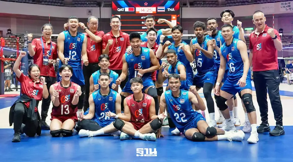 ทีมชาติไทย พบ อินโดนีเซีย วอลเลย์บอลชายเอเชียนเกมส์ 2026