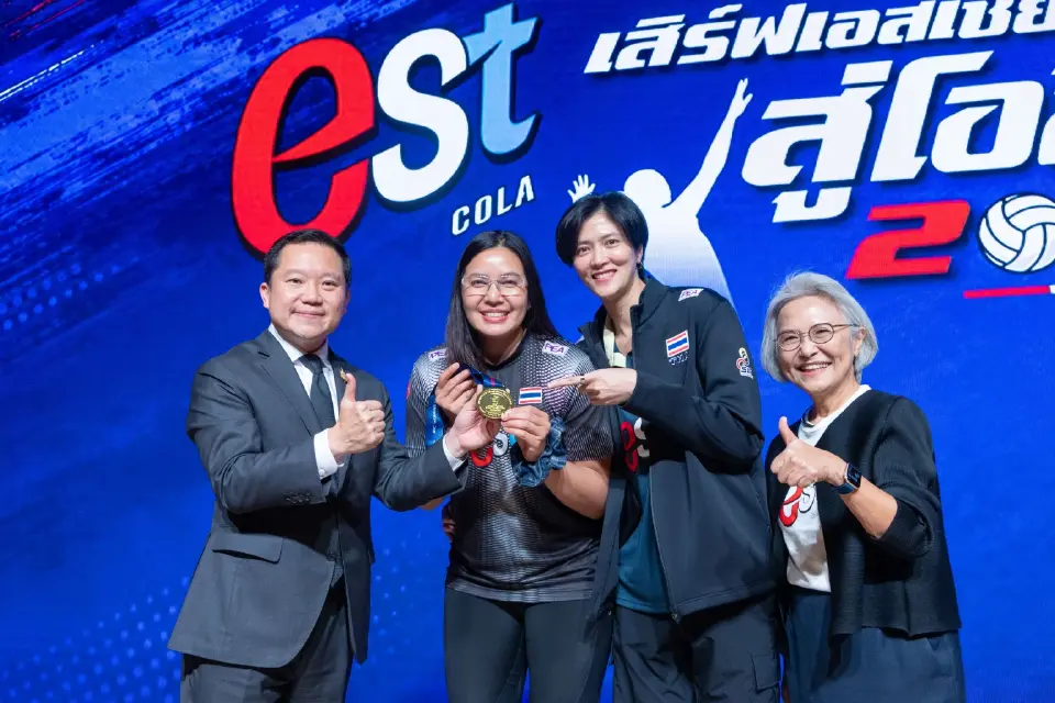 ไทยเบฟมอบ 20 ล้าน หนุนทีมวอลเลย์บอลหญิงไทยลุยโอลิมปิก 2028