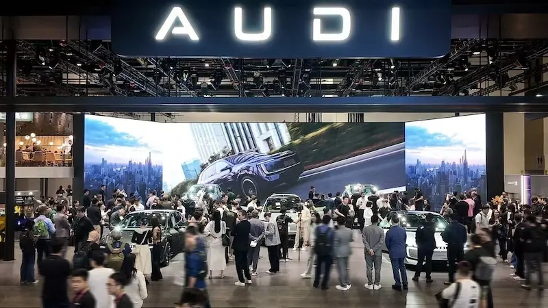อาวดี้ จีนแยก 2 แบรนด์รถโลโก้ AUDI อยู่ฝั่ง SAIC - ตราสี่ห่วงซบ FAW