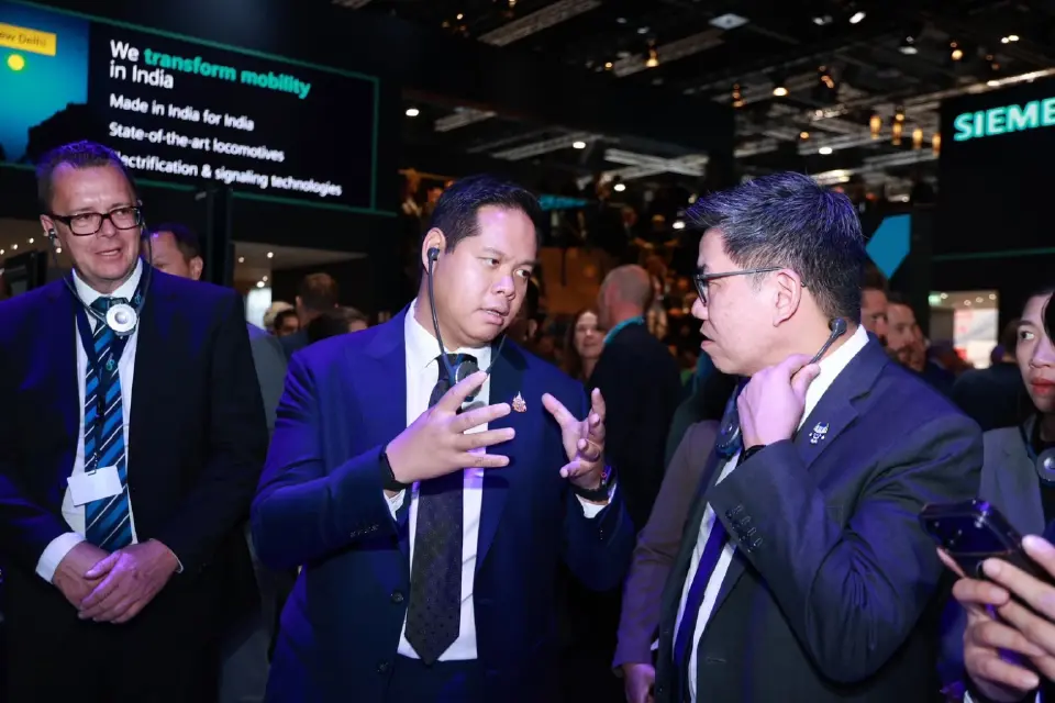 สรรเพชญ บุญญามณี รมช.คมนาคม  นำคณะกระทรวงคมนาคมหารือ Siemens Mobility ในงาน InnoTrans 2026 ที่กรุงเบอร์ลิน 