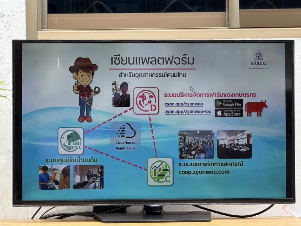 ดันระบบตรวจน้ำนมดิบแบบ Real-time