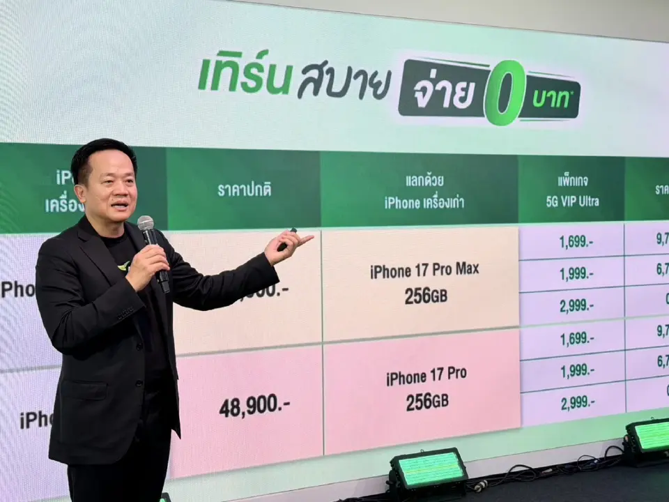 AIS–True5G เปิดศึก iPhone 18 Pro-iPhone 18 Pro Max ชิงลูกค้าพรีเมียม