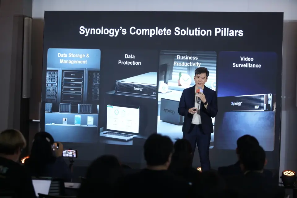 นายแอนโทนี่ หยาง (Antoine Yang) หัวหน้าภูมิภาคเอเชียตะวันออกเฉียงใต้ Synology