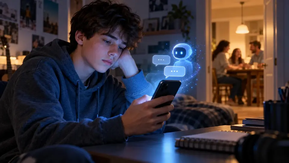 เด็กต่ำกว่า 18 ปีพึ่ง AI เป็นที่ปรึกษาทางใจพุ่ง 36% หวั่นกระทบสุขภาพจิต