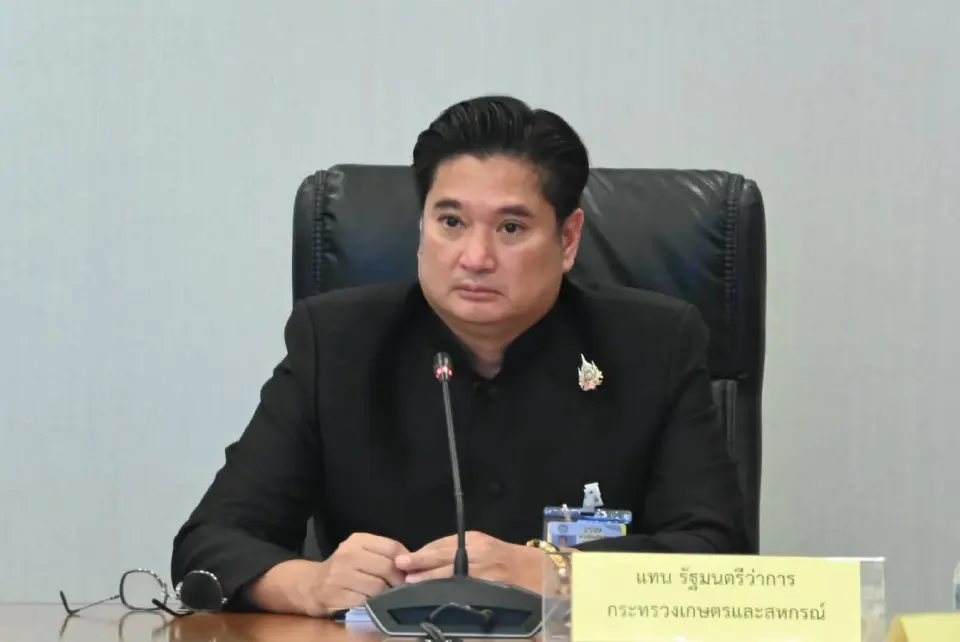 นายรพีภัทร์ จันทร์ศรีวงศ์ ปลัดกระทรวงเกษตรและสหกรณ์