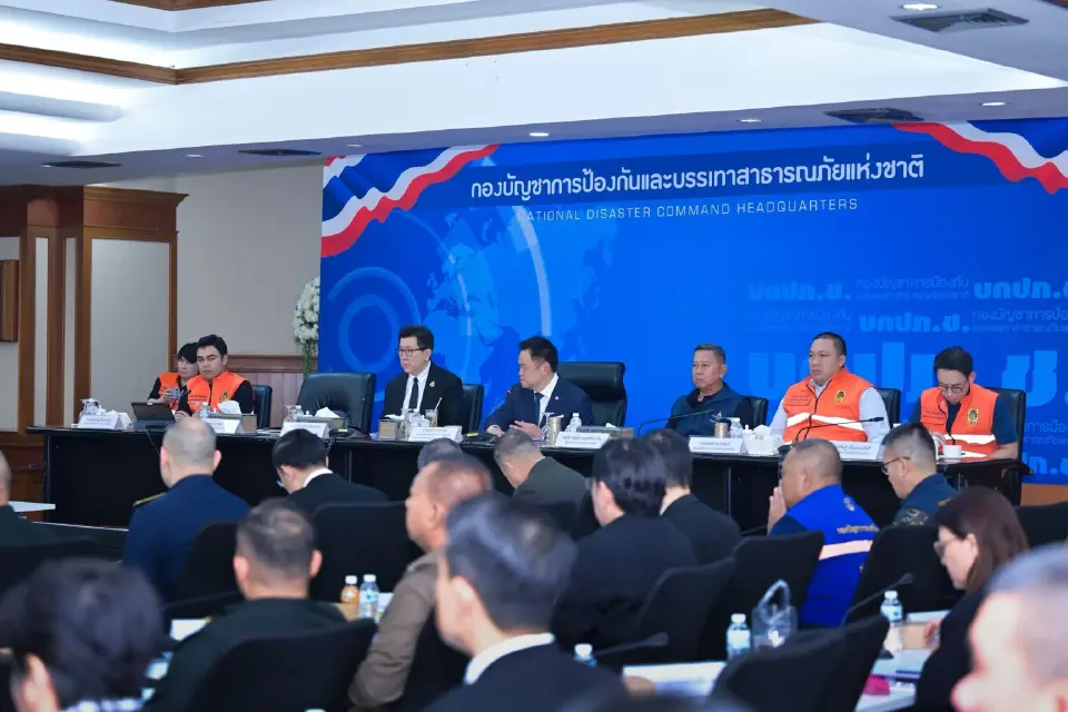นายกรัฐมนตรี เป็นประธานการประชุมกองบัญชาการป้องกันและบรรเทาสาธารณภัยแห่งชาติ (บกปก.ช.) 
