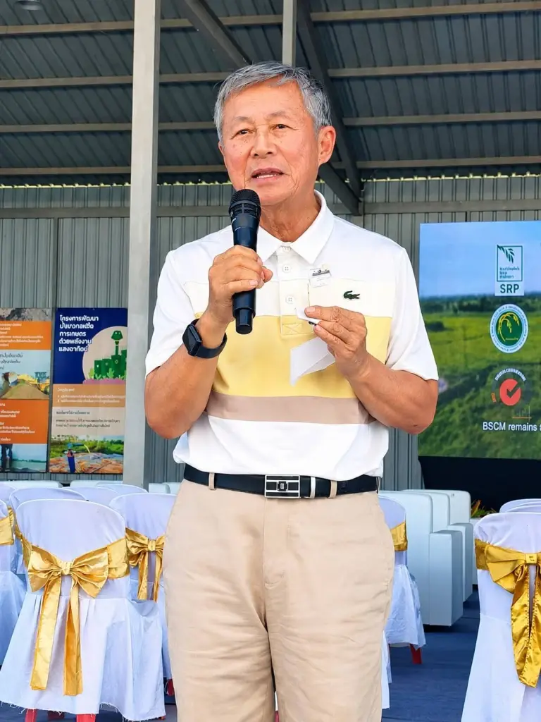 ดร.วัลลภ มานะธัญญา ประธานบริษัท บางซื่อโรงสีไฟเจียเม้ง จำกัด