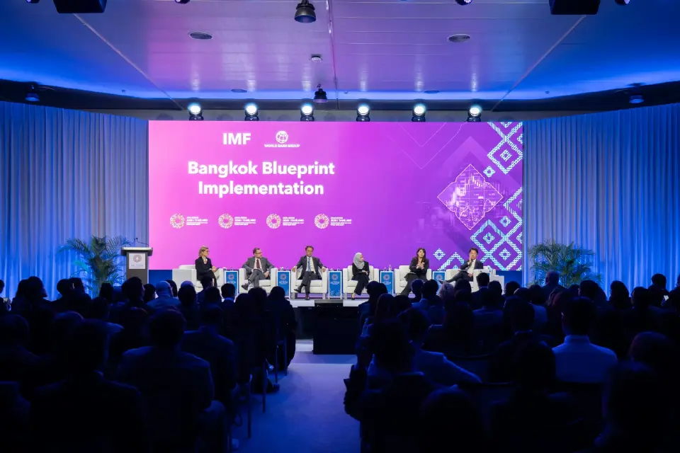 เวที Bangkok Blueprint Implementation ในการประชุม IMF–World Bank Annual Meetings 2026