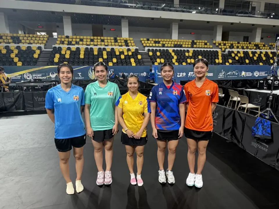 “มาดามอร” สุเนตร นำทัพปิงปองกลับไทย หลังสู้ศึกเอเชีย ลุ้นต่อชิงแชมป์อาเซียน