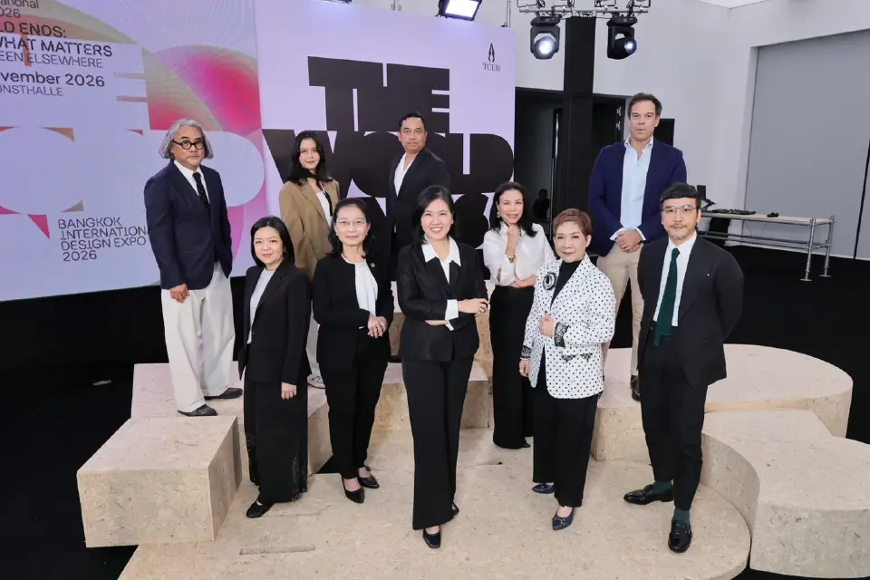 ทีเส็บ หนุน Creative Industry ดันกรุงเทพฯ หมุดหมายใหม่วงการออกแบบโลก