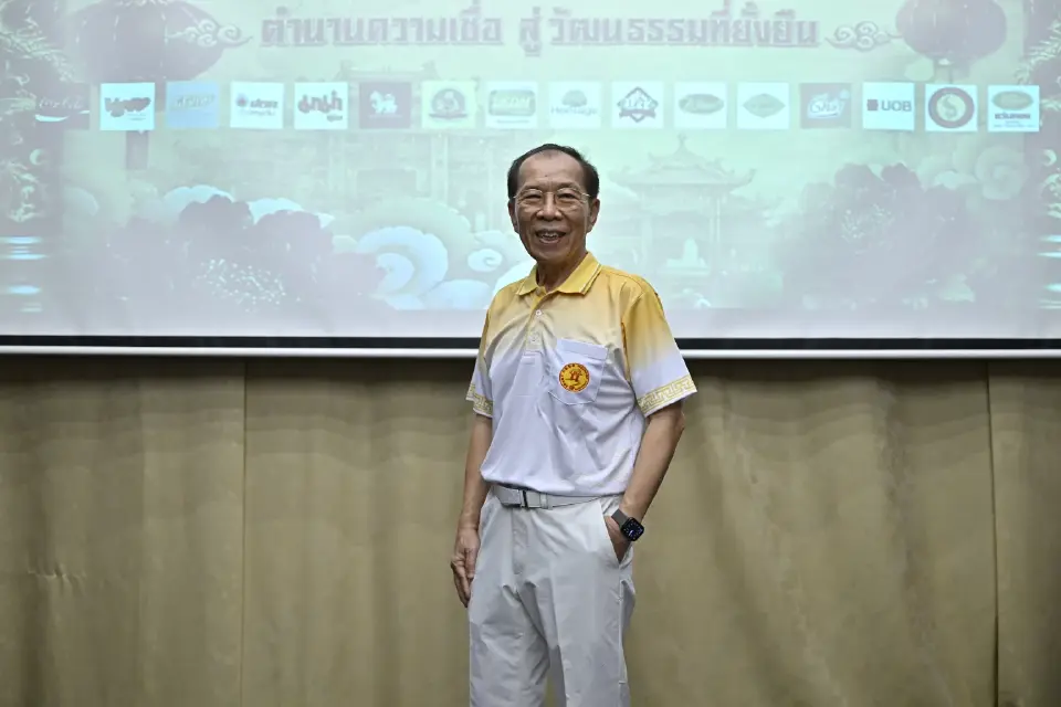 นายประสิทธิ์ องค์วัฒนา ประธานจัดงาน “ประเพณีงานเจ เยาวราช 2569”