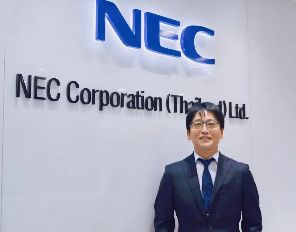 มร.ฮิโรกิ โยชิฟูจิ ประธาน บริษัท เอ็นอีซี คอร์ปอเรชั่น (ประเทศไทย) จำกัด 